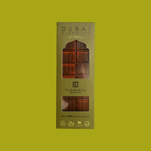 Dubaijas vegāniskā šokolāde